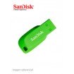 USB SANDISK 16GB CRUZER GREEN