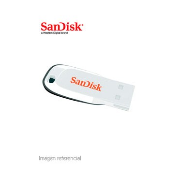 USB SANDISK 16GB CRUZER WHITE