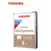 HD TOSHIBA N300 8TB NAS 3.5