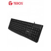 TECLADO ESTáNDAR USB TE4067 BK