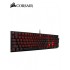 KB CORSAIR K60 PRO LED-RED