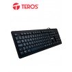 TECLADO LAVABLE, SELLADO, IPX7