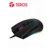 MOUSE GAMER USB TE1211 BK