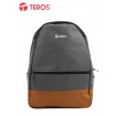 BACKPACK TEROS GRIS/MARRON