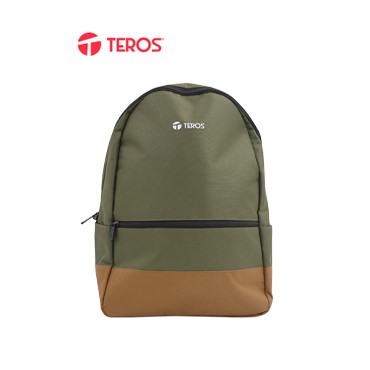 BACKPACK TEROS VERDE/MARRON