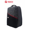 BACKPACK TEROS RED AND BLACK