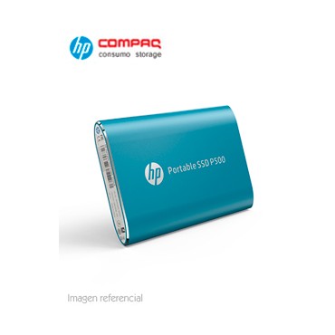 SSD EXT HP 250G P500 AZUL USB