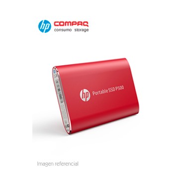 SSD EXT HP P500 500GB RED