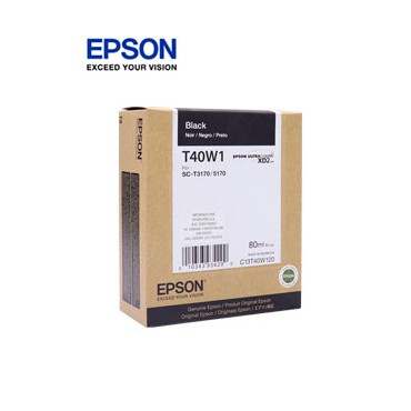 EPSON T40W120 BLACK INK CART.