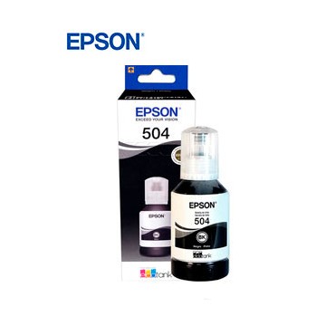 TINTA EPSON NEGRA BOTELLA T504