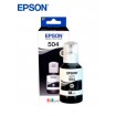 TINTA EPSON NEGRA BOTELLA T504