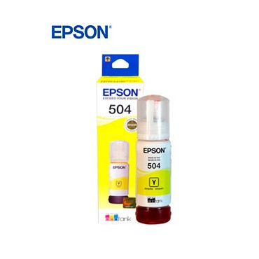 TINTA EPSON AMARILLA T504