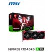 VGA 12G MS RTX4070 SUP GMX MLG